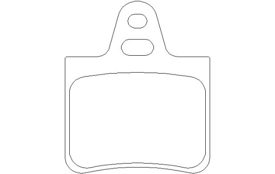 Jeu de plaquettes de frein 2016203 Textar