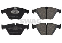 jeu de plaquettes de frein 20916433 Swag