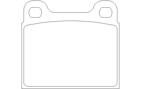 Jeu de plaquettes de frein 2103501 Textar