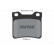 Jeu de plaquettes de frein 2127803 Textar, Vignette 2