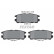 Jeu de plaquettes de frein 2187501 Textar, Vignette 2