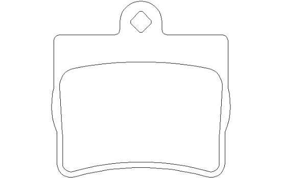 Jeu de plaquettes de frein 2190003 Textar