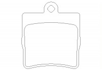 Jeu de plaquettes de frein 2191903 Textar