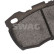 jeu de plaquettes de frein 22116120 Swag, Vignette 2