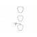 Jeu de plaquettes de frein 2328001 Textar
