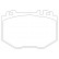 Jeu de plaquettes de frein 2328501 Textar