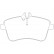 Jeu de plaquettes de frein 2388101 Textar