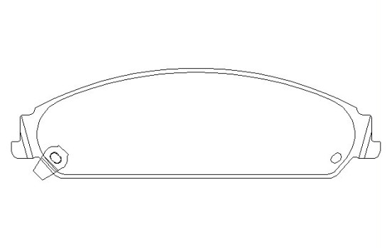 Jeu de plaquettes de frein 2416401 Textar