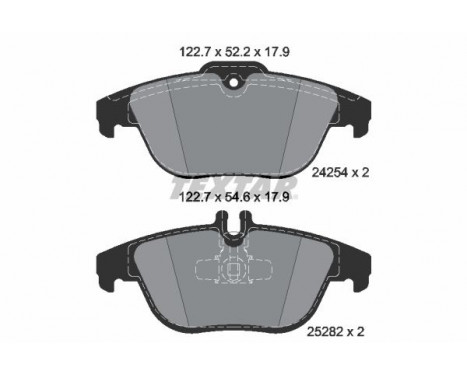 Jeu de plaquettes de frein 2425481 Textar