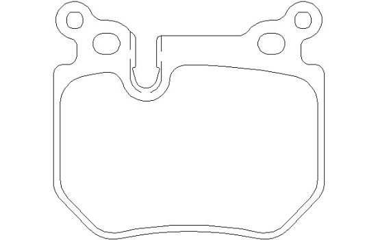 Jeu de plaquettes de frein 2431501 Textar