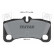 Jeu de plaquettes de frein 2461401 Textar, Vignette 2
