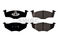 jeu de plaquettes de frein 30916072 Swag