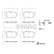 jeu de plaquettes de frein 33109320 Swag, Vignette 2