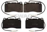 jeu de plaquettes de frein 62116167 Swag