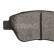 jeu de plaquettes de frein 70916555 Swag, Vignette 2