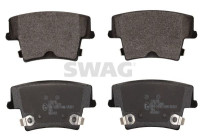 jeu de plaquettes de frein 72116109 Swag