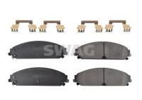 jeu de plaquettes de frein 72116112 Swag