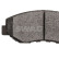jeu de plaquettes de frein 85916552 Swag, Vignette 2