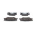 jeu de plaquettes de frein BP2165 Bosch, Vignette 3