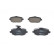 Jeu de plaquettes de frein BP985 Bosch, Vignette 3