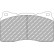 Jeu de plaquettes de frein DS 1.11 FCP1334W Ferodo Racing, Vignette 5
