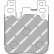 Jeu de plaquettes de frein DS 1.11 FCP4663W Ferodo Racing, Vignette 5