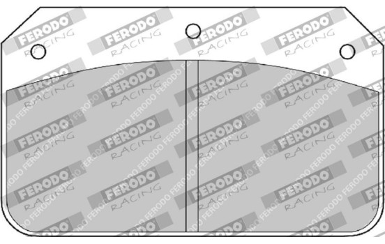 Jeu de plaquettes de frein DS 1.11 FRP502W Ferodo Racing, Image 6