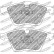Jeu de plaquettes de frein DS Performance FCP1765H Ferodo Racing, Vignette 6