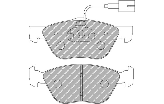 Jeu de plaquettes de frein DS Performance FDS1052 Ferodo Racing, Image 5