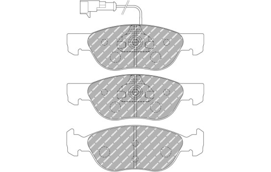Jeu de plaquettes de frein DS Performance FDS1056 Ferodo Racing, Image 5