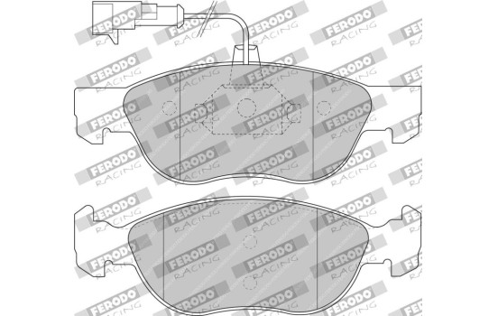 Jeu de plaquettes de frein DS Performance FDS1056 Ferodo Racing, Image 6