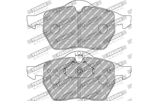Jeu de plaquettes de frein DS Performance FDS1068 Ferodo Racing, Image 6