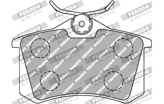 Jeu de plaquettes de frein DS Performance FDS1083 Ferodo Racing, Image 6