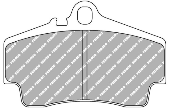 Jeu de plaquettes de frein DS Performance FDS1308 Ferodo Racing, Image 5