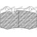 Jeu de plaquettes de frein DS Performance FDS1348 Ferodo Racing, Vignette 6