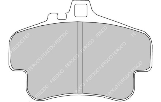 Jeu de plaquettes de frein DS Performance FDS1435 Ferodo Racing, Image 5