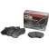 Jeu de plaquettes de frein DS Performance FDS1562 Ferodo Racing