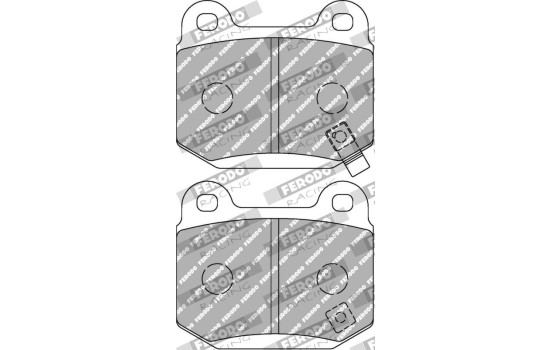 Jeu de plaquettes de frein DS Performance FDS1562 Ferodo Racing, Image 6