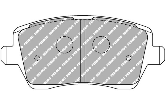 Jeu de plaquettes de frein DS Performance FDS1617 Ferodo Racing, Image 5