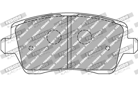 Jeu de plaquettes de frein DS Performance FDS1617 Ferodo Racing, Image 6