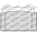 Jeu de plaquettes de frein DS Performance FDS4168 Ferodo Racing, Vignette 6
