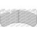 Jeu de plaquettes de frein DS Performance FDS4212 Ferodo Racing, Vignette 6