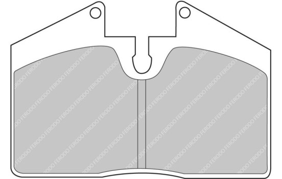 Jeu de plaquettes de frein DS Performance FDS451 Ferodo Racing, Image 5