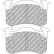 Jeu de plaquettes de frein DS Performance FDS558 Ferodo Racing, Vignette 5