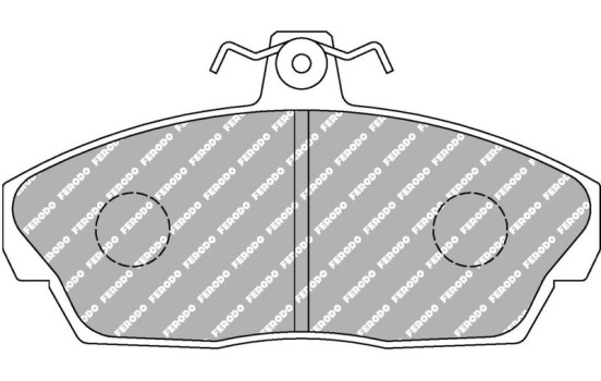 Jeu de plaquettes de frein DS Performance FDS613 Ferodo Racing, Image 6