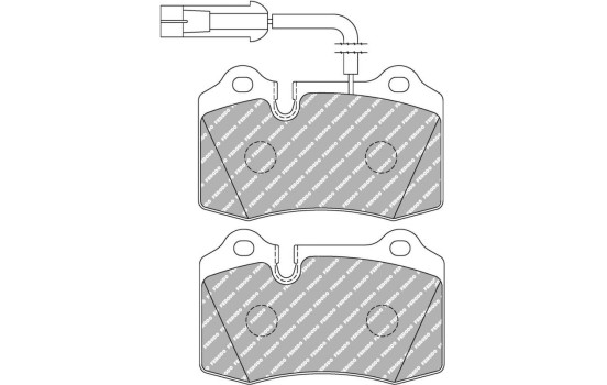 Jeu de plaquettes de frein DS Performance FDS721 Ferodo Racing, Image 5