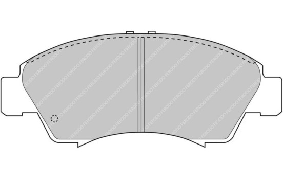 Jeu de plaquettes de frein DS Performance FDS777 Ferodo Racing, Image 5