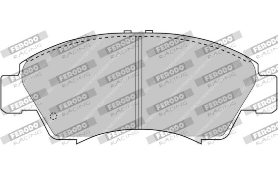 Jeu de plaquettes de frein DS Performance FDS777 Ferodo Racing, Image 6