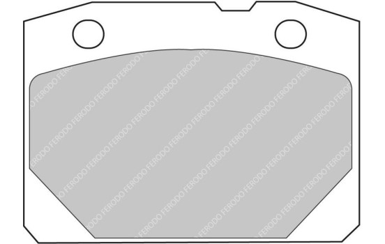 Jeu de plaquettes de frein DS Performance FDS96 Ferodo Racing, Image 5