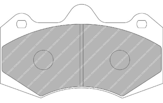 Jeu de plaquettes de frein DS UNO FRP3084Z Ferodo Racing, Image 5